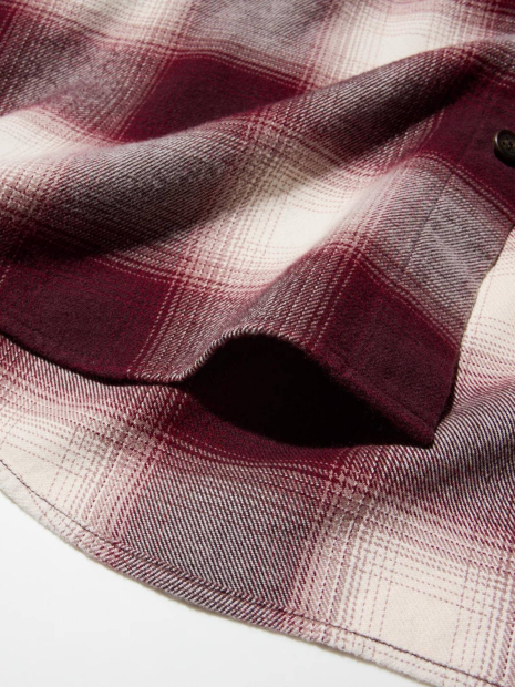 Фланелева сорочка в клітину UNIQLO 1159852993 (Червоний L)