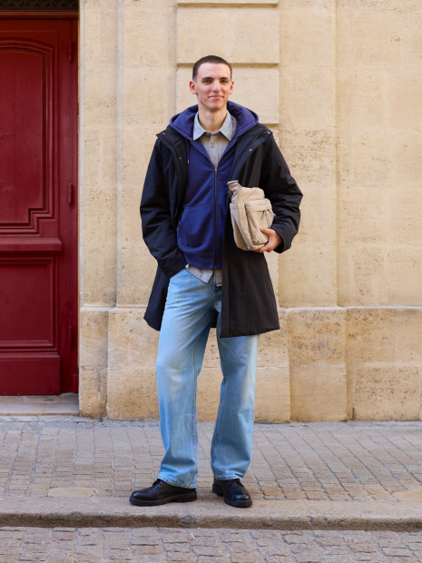 Фланелева сорочка UNIQLO 1159853347 (Сіра M)