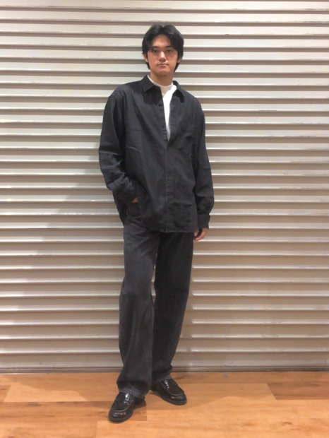 Джинсова сорочка UNIQLO 1159853407 (Чорний XL)