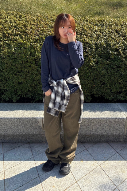 Фланелевая рубашка UNIQLO and JW ANDERSON в клетку 1159853502 (Серый XXL)