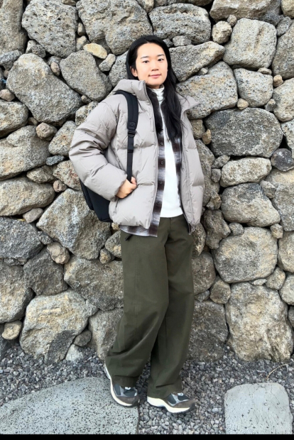 Фланелевая рубашка в клетку UNIQLO 1159853762 (Голубой 3XL)