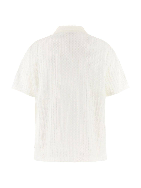 Легкая мужская рубашка Guess с коротким рукавом 1159854144 (Молочный XXL)