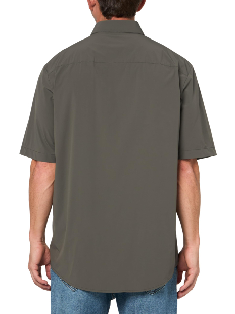 Чоловічі сорочки ARMANI EXCHANGE з коротким рукавом 1159855050 (Зелений L)