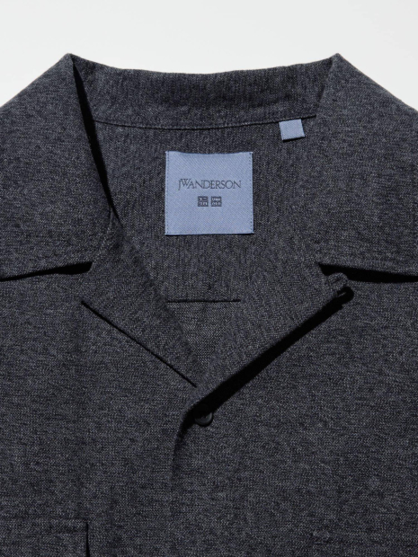 Сорочка з начосом UNIQLO and JW ANDERSON 1159856160 (Сірий M)