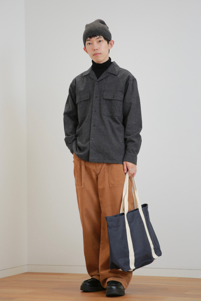 Сорочка з начосом UNIQLO and JW ANDERSON 1159856160 (Сірий M)