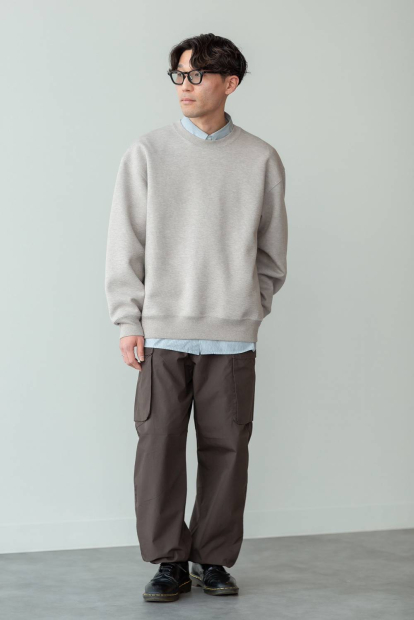 Сорочка в смужку UNIQLO оверсайз 1159857029 (Зелений L)