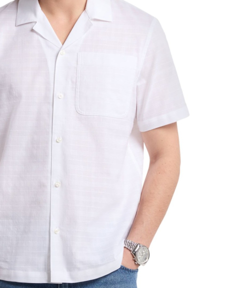 Рубашка с коротким рукавом Michael Kors 1159857214 (Белый S)