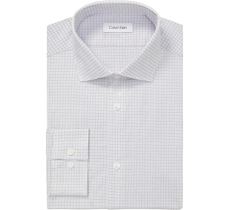 Чоловіча сорочка Slim Fit Calvin Klein в клітинку 1159857295 (Різні кольори XXL)