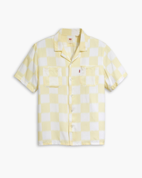 Чоловіча сорочка Levi's з коротким рукавом 1159858018 (Жовтий M)