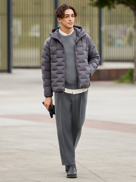 Фланелевая рубашка UNIQLO 1159858413 (Молочный 3XL)