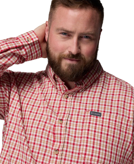Чоловіча сорочка Columbia 1159858428 (Червоний XL)