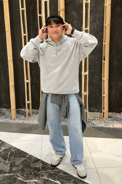 Фланелева сорочка UNIQLO 1159858946 (Сіра M)