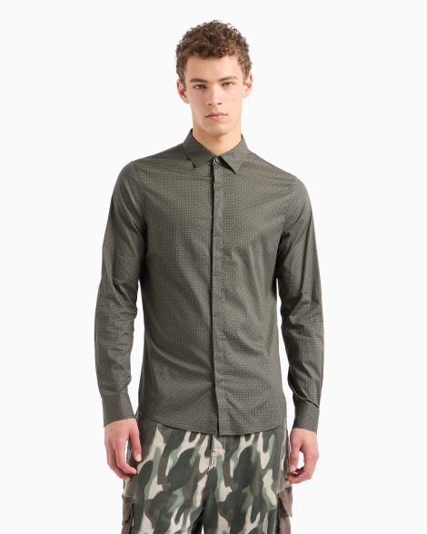 Чоловіча сорочка ARMANI EXCHANGE 1159858968 (Зелений XXL)