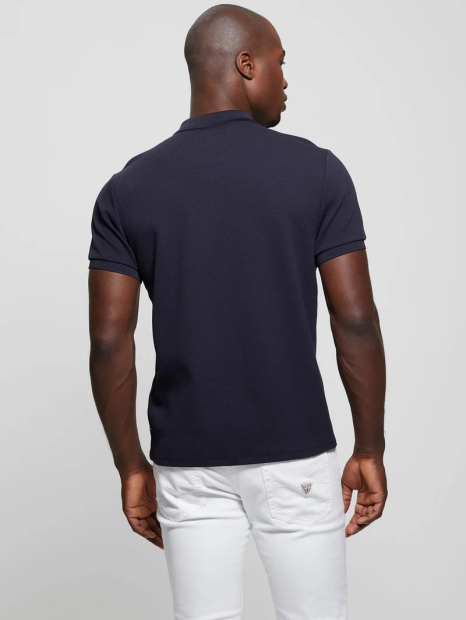 Чоловічі сорочки GUESS з короткими рукавами 1159858973 (Синій XL)