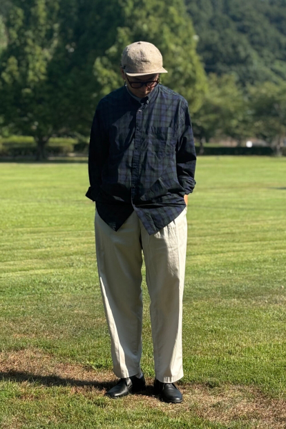 Сорочка у клітку UNIQLO 1159859004 (Зелений M)