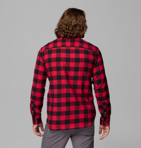 Мужская фланелевая рубашка Columbia 1159859631 (Красный L)