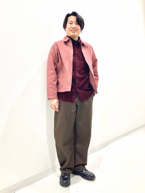 Фланелевая рубашка UNIQLO 1159859686 (Бордовый L)