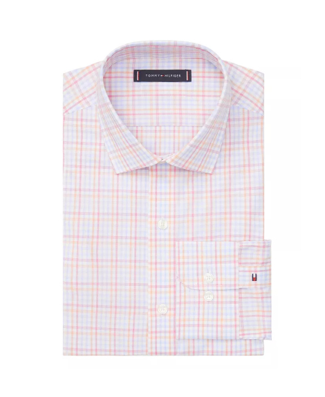 Мужская рубашка Tommy Hilfiger в клетку 1159862167 (Разные цвета XL)