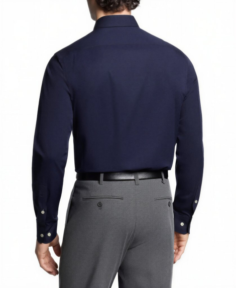 Мужская рубашка Slim Fit Tommy Hilfiger 1159862242 (Синий XXL)