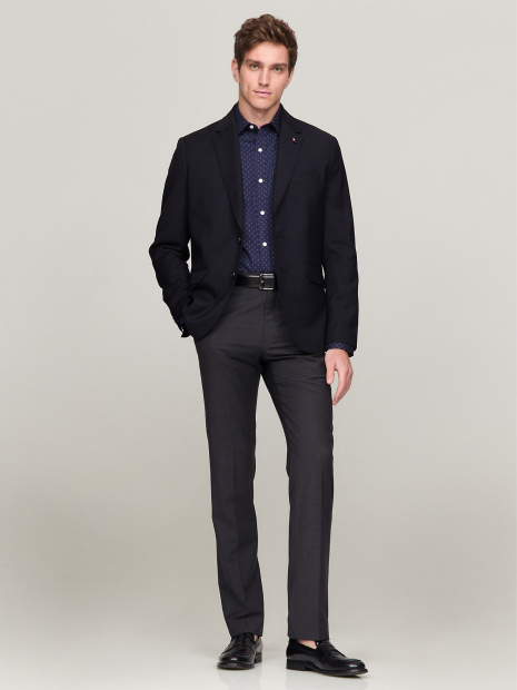 Мужская рубашка Tommy Hilfiger 1159863461 (Синий XXL)