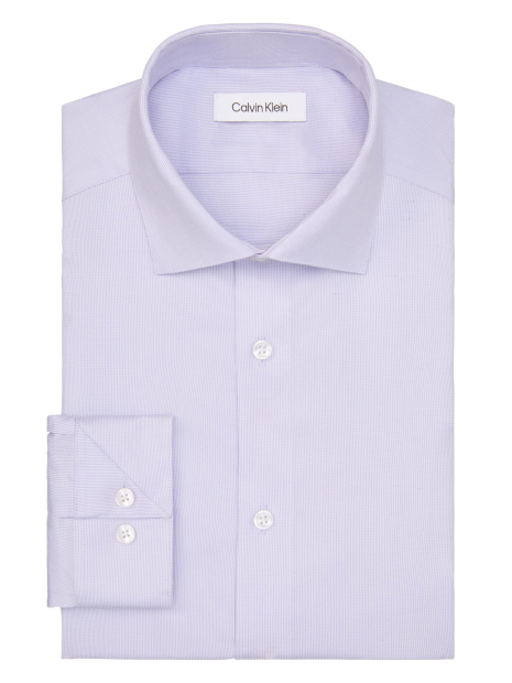 Мужская рубашка Calvin Klein 1159863621 (Сиреневый XL)