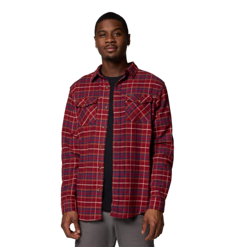 Чоловіча фланелева сорочка Columbia 1159863766 (Червоний S)