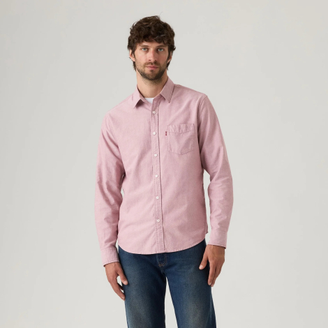 Мужская рубашка Levi's 1159864316 (Розовый XL)