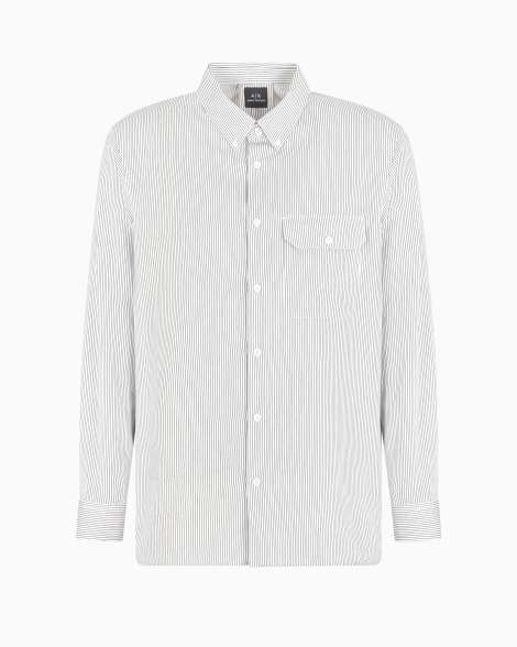 Мужская рубашка ARMANI EXCHANGE 1159865124 (Белый L)