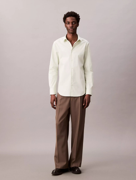 Чоловіча сорочка Slim Fit Calvin Klein 1159865601 (Зелений XXL)