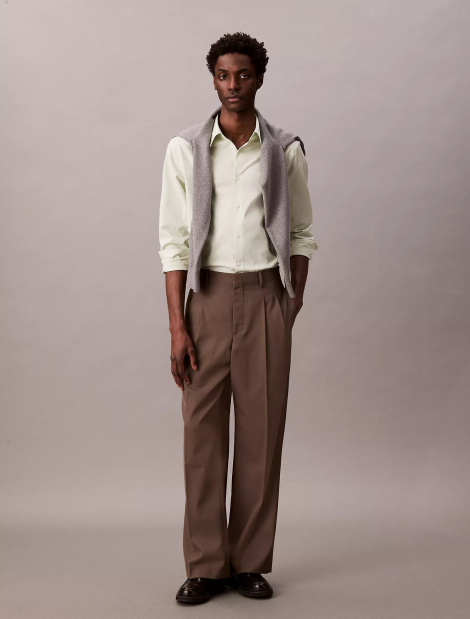 Чоловіча сорочка Slim Fit Calvin Klein 1159865601 (Зелений XXL)