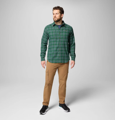 Чоловіча фланелева сорочка Columbia 1159947266 (Зелений XL)