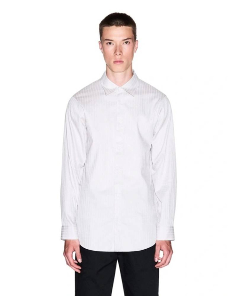 Чоловічі сорочки Armani Exchange з логотипом 1159975887 (Бежевий M)