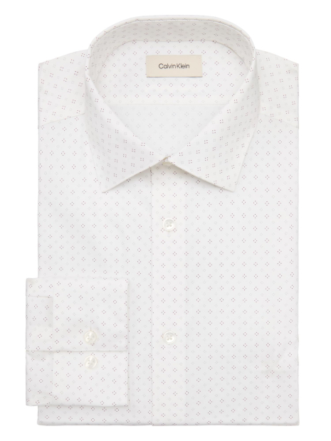 Чоловіча сорочка Slim Fit Calvin Klein 1160149959 (Білий XXL)