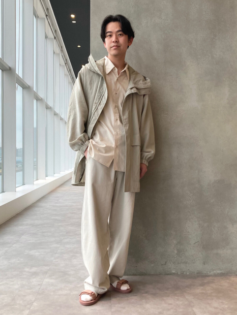 Сорочка UNIQLO з короткими рукавами 1160765030 (Молочний XXL)