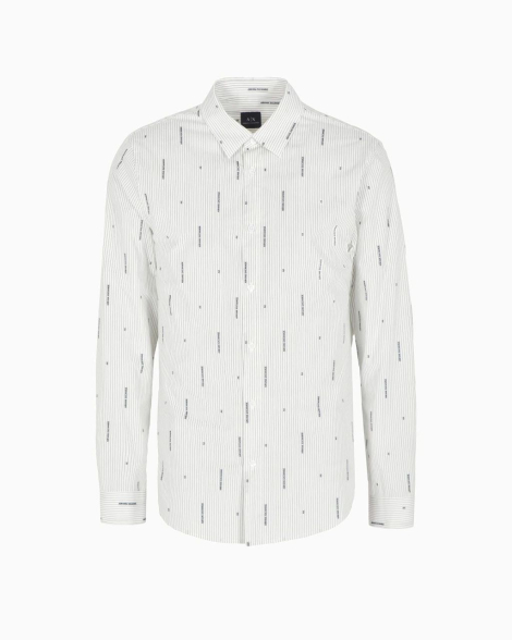 Чоловіча сорочка Armani Exchange 1160846308 (Білий XXL)