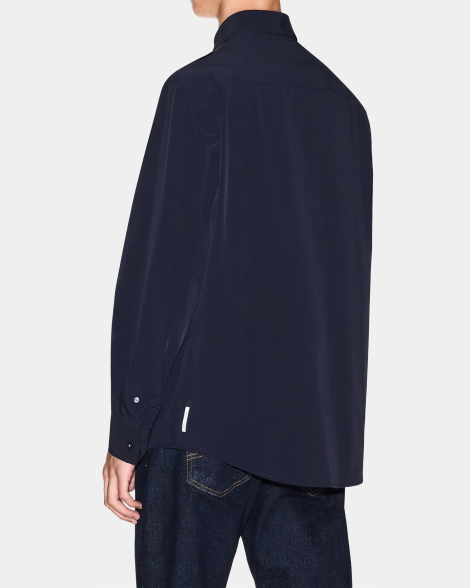 Мужская рубашка Armani Exchange 1161217058 (Синий XXL)