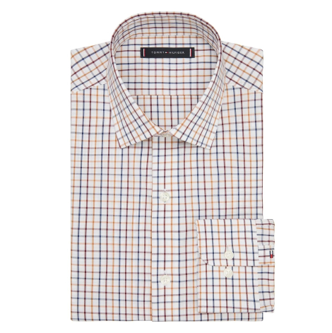 Мужская рубашка Slim Fit Tommy Hilfiger в клетку 1161301523 (Разные цвета XXL)