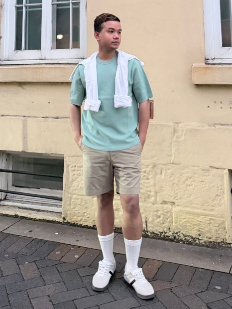 Рубашка UNIQLO с карманом 1161333177 (Белый 3XL)