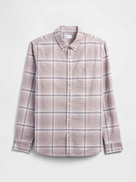 Мужская рубашка GAP 1161372384 (Бежевый M)