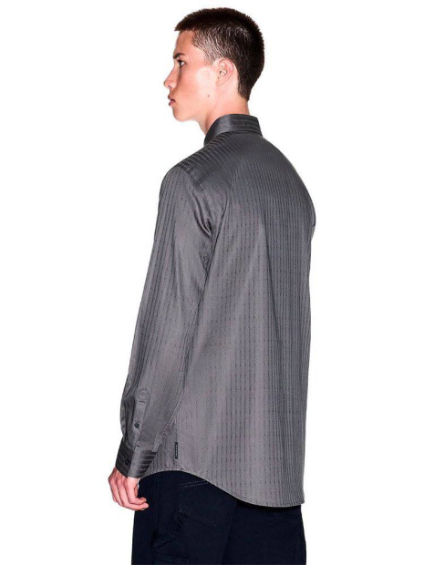 Мужская рубашка Armani Exchange 1161429853 (Серый S)