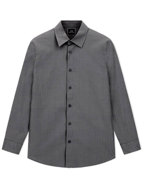 Мужская рубашка Armani Exchange 1161429853 (Серый S)