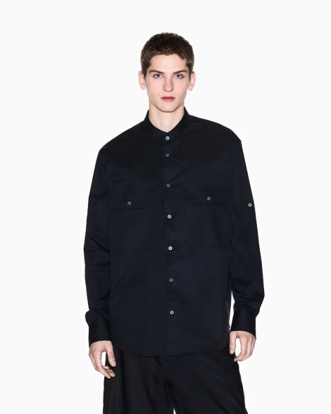 Мужская рубашка Armani Exchange 1161447548 (Черный XL)