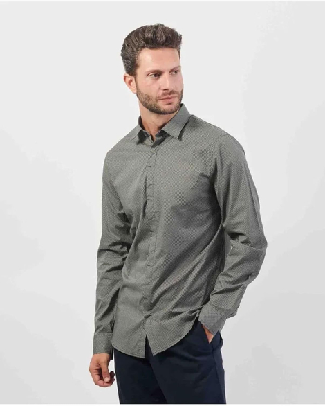 Мужская рубашка ARMANI EXCHANGE 1162565892 (Зеленый XL)