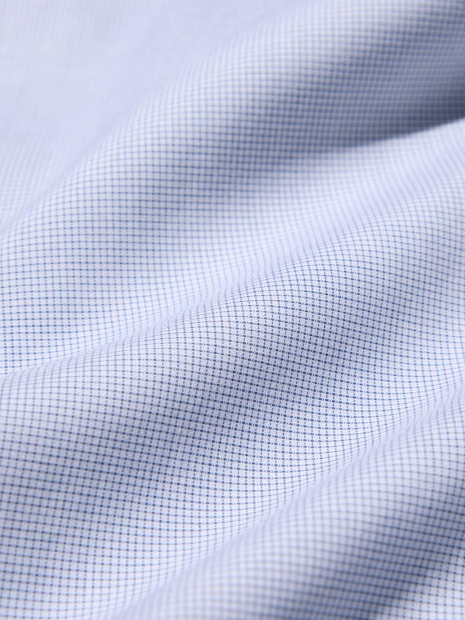 Рубашка в клетку UNIQLO 1162799497 (Голубой 3XL)