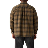 Чоловіча фланелева сорочка Levi's 1159840342 (Коричневий 3XL)