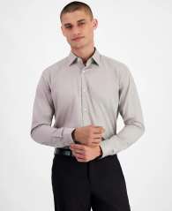 Мужская рубашка HUGO by Hugo Boss 1159843280 (Серый 16)