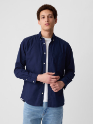 Классическая мужская рубашка GAP 1159844269 (Синий XXL)