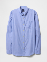 Мужская рубашка Gap 1159846217 (Голубой M)