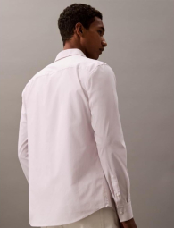 Чоловіча сорочка Slim Fit Calvin Klein в смужку 1159847638 (Сірий XXL)