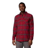 Чоловіча фланелева сорочка Columbia 1159848466 (Червоний S)